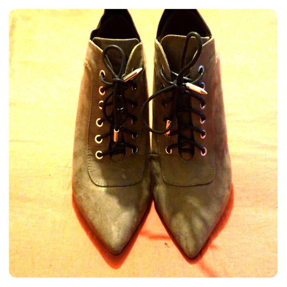 NWOT Suede Booties